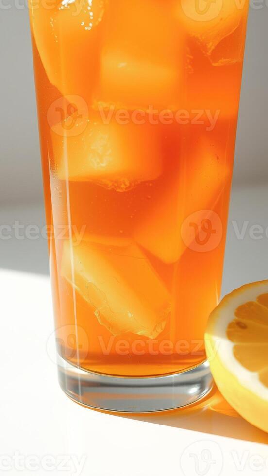 Iced Tea with Lemon photo