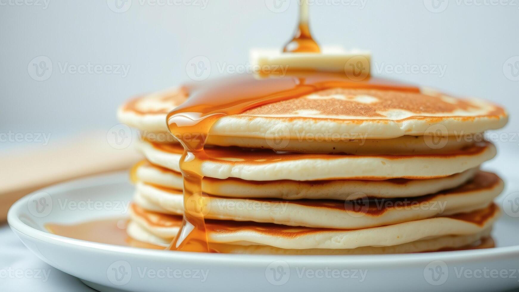 Pancakes with Syrup Drizzle photo