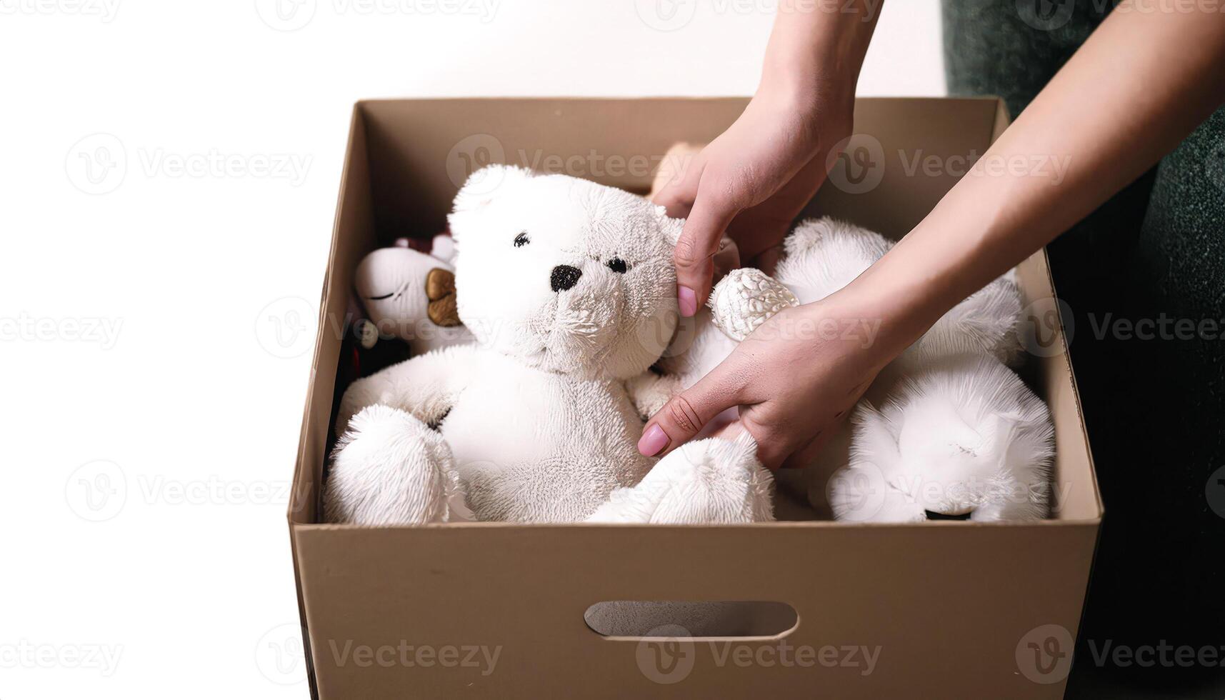 Putting Away Stuffed Animals photo