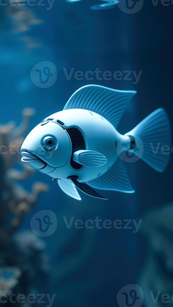 Robot Fish Underwater photo