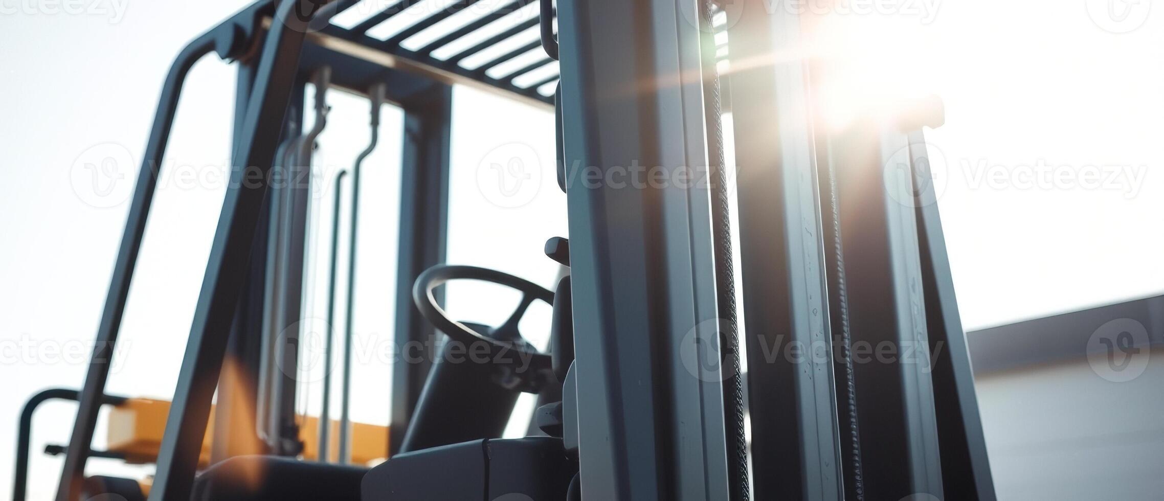 Forklift Close Up photo