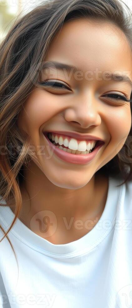 Happy Woman Smiling photo