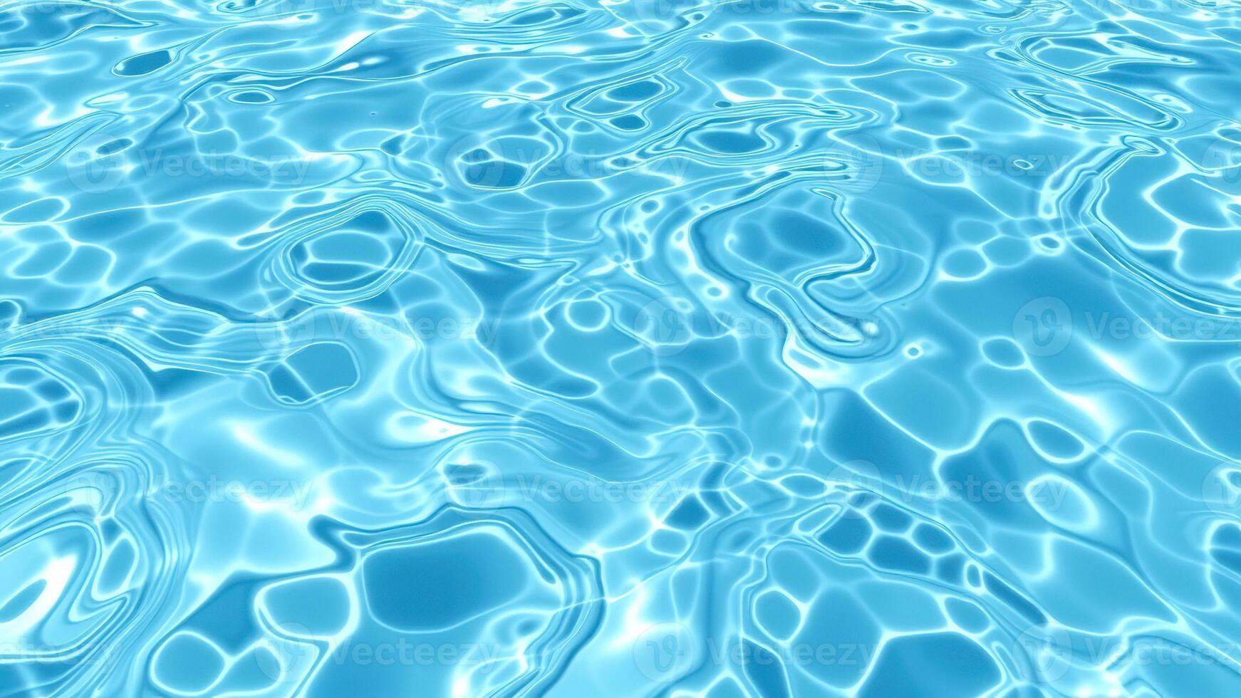 Blue Water Surface photo