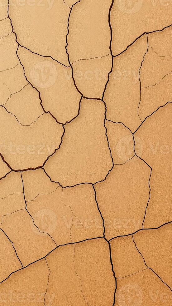 Cracked Earth, Dry Soil Texture photo