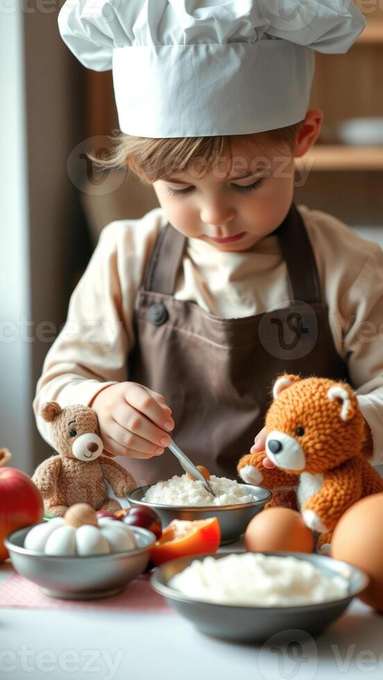 Little Chef in the Kitchen photo