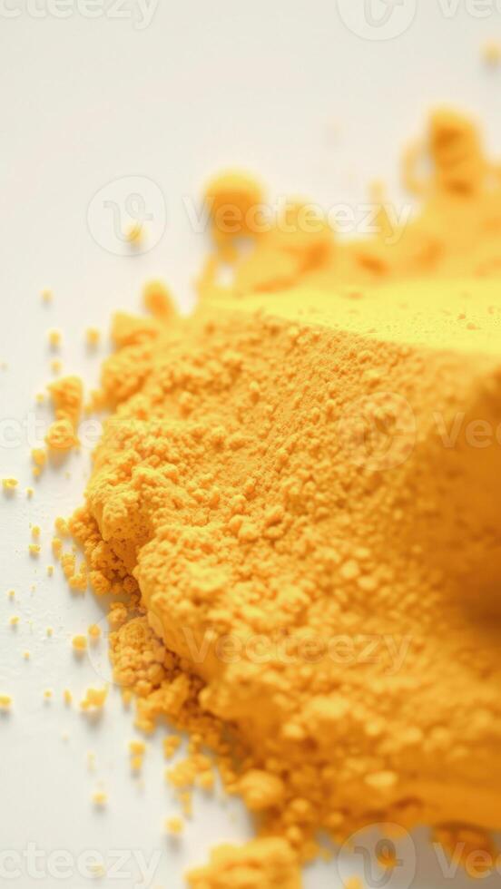 Yellow Powder Texture photo