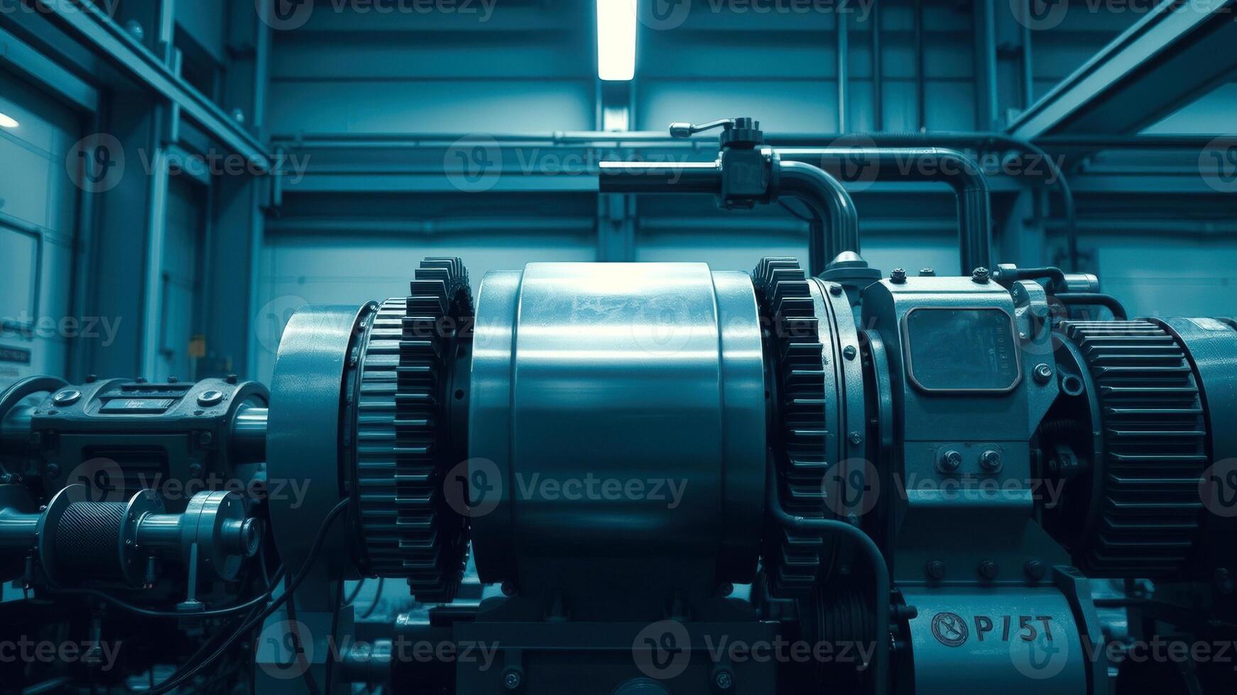 Industrial Machine Close Up photo