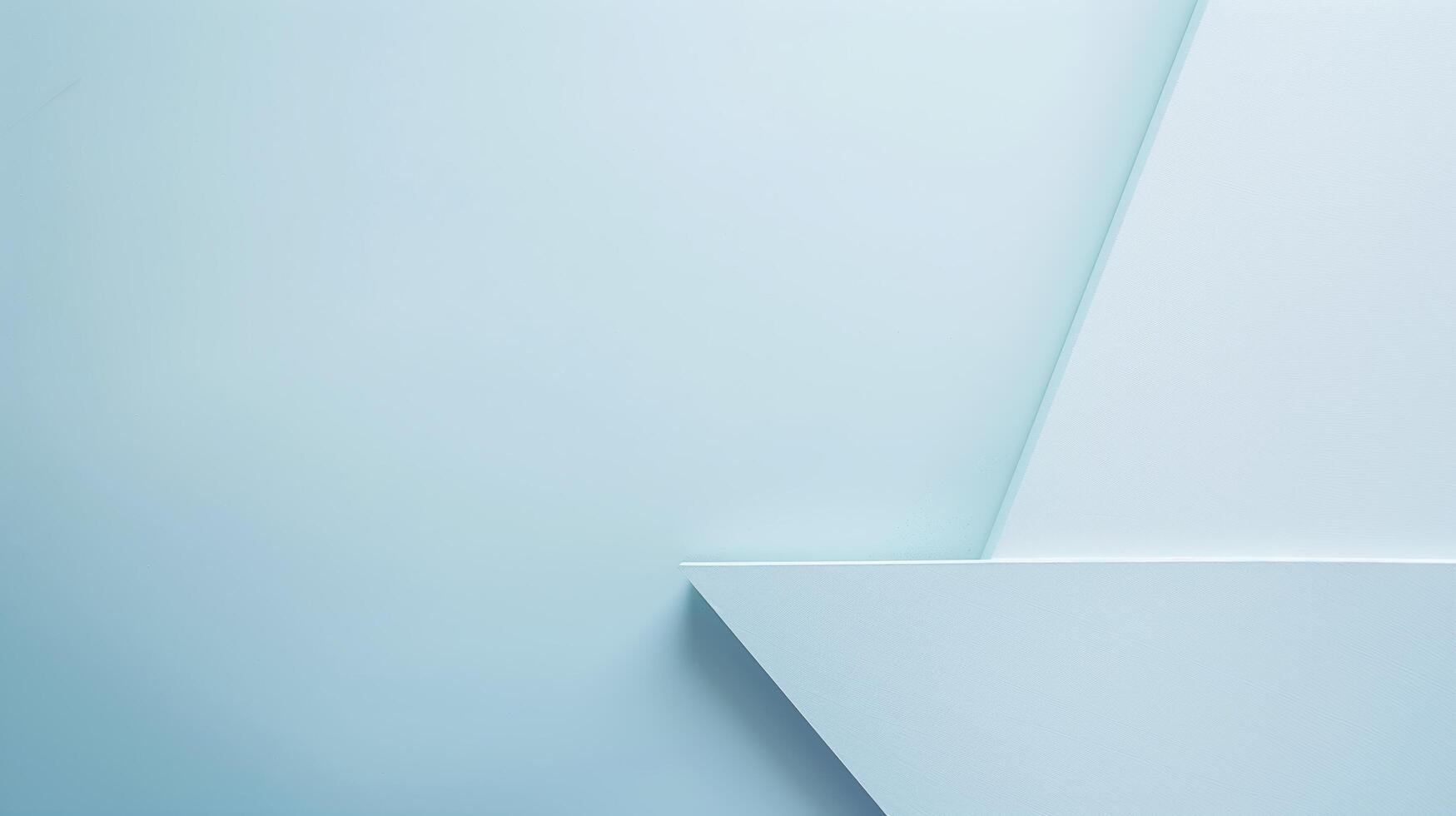 Minimalist blue geometric abstract design perfect for websites, presentations, and marketing materials photo