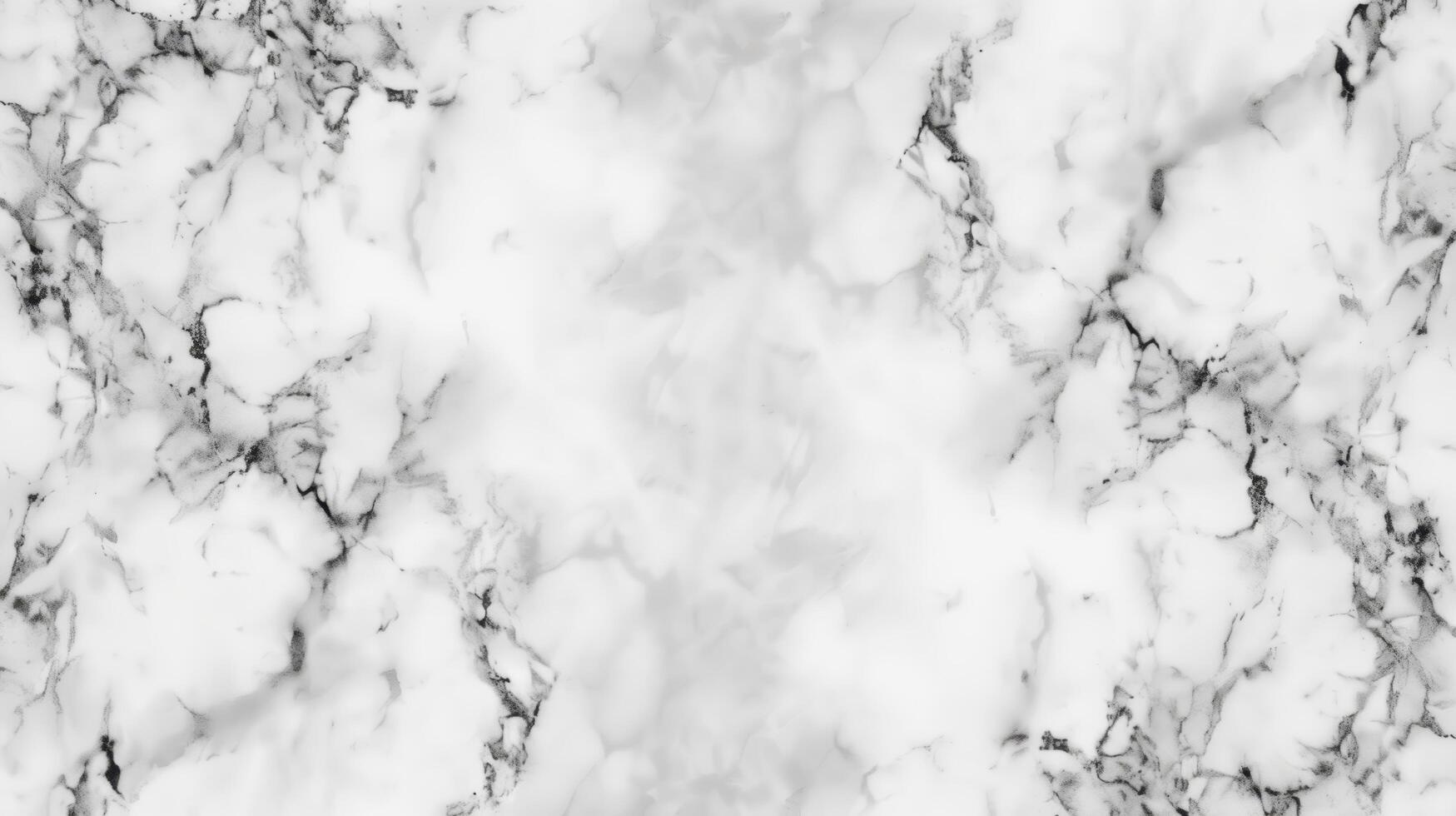 Marble texture with black veins creating a natural pattern, perfect for backgrounds and design projects photo