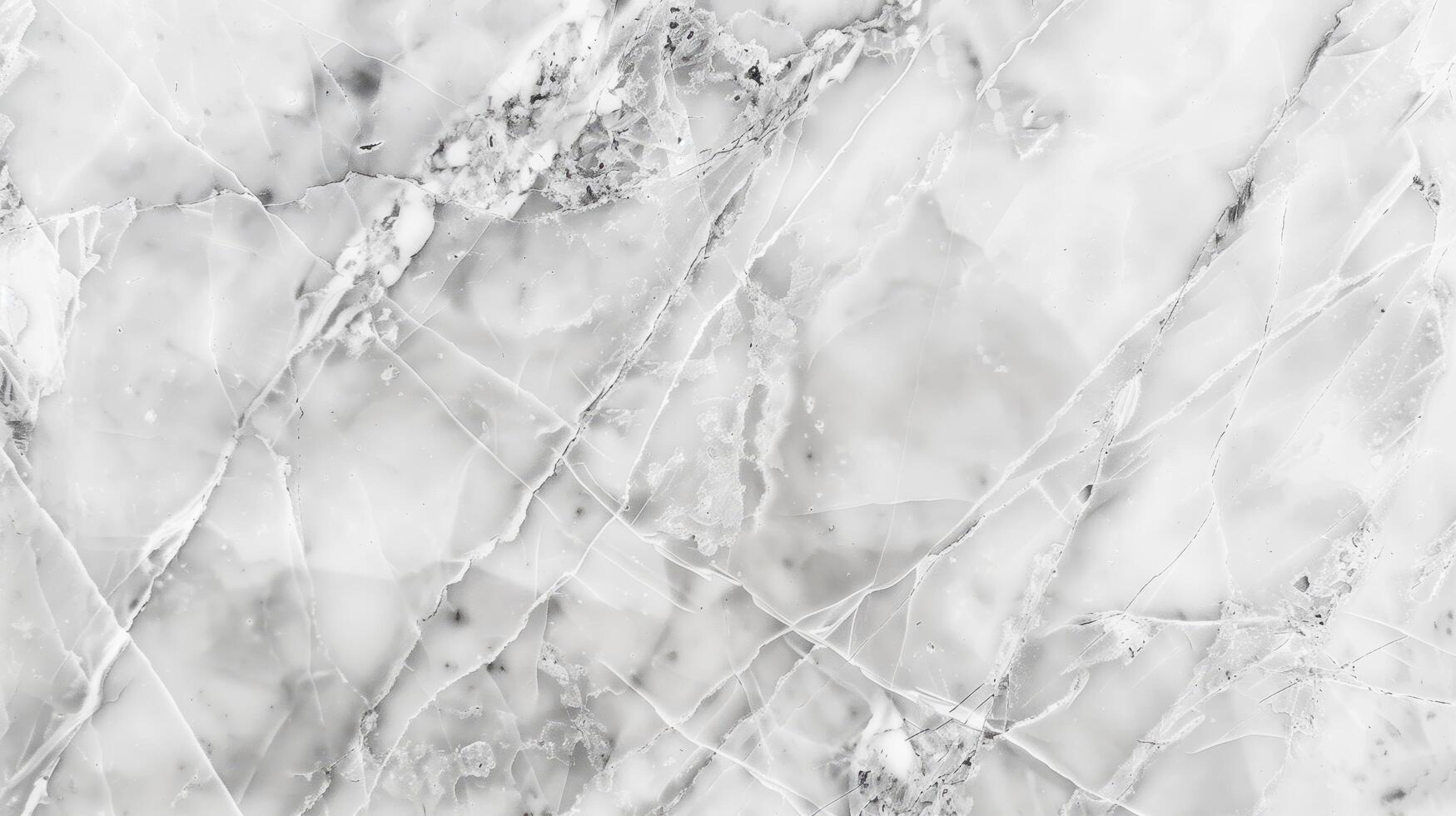 Realistic veins in natural white marble texture background, perfect for product placement or design element usage photo