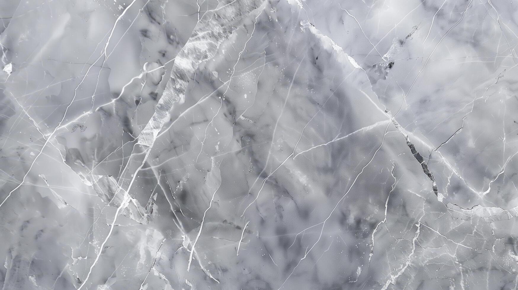 Grey marble texture background with distinct veins creating an abstract pattern, ideal for interior design projects photo