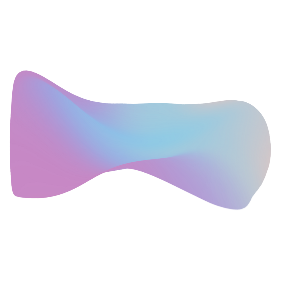 pink blue hologram liquid fluid abstract element illustration abstract shape with a gradient of purple to blue resembling a distorted cloud png