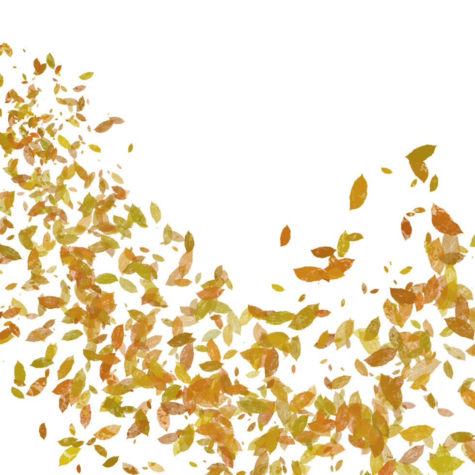 Autumn Leaves Falling in a Corner png