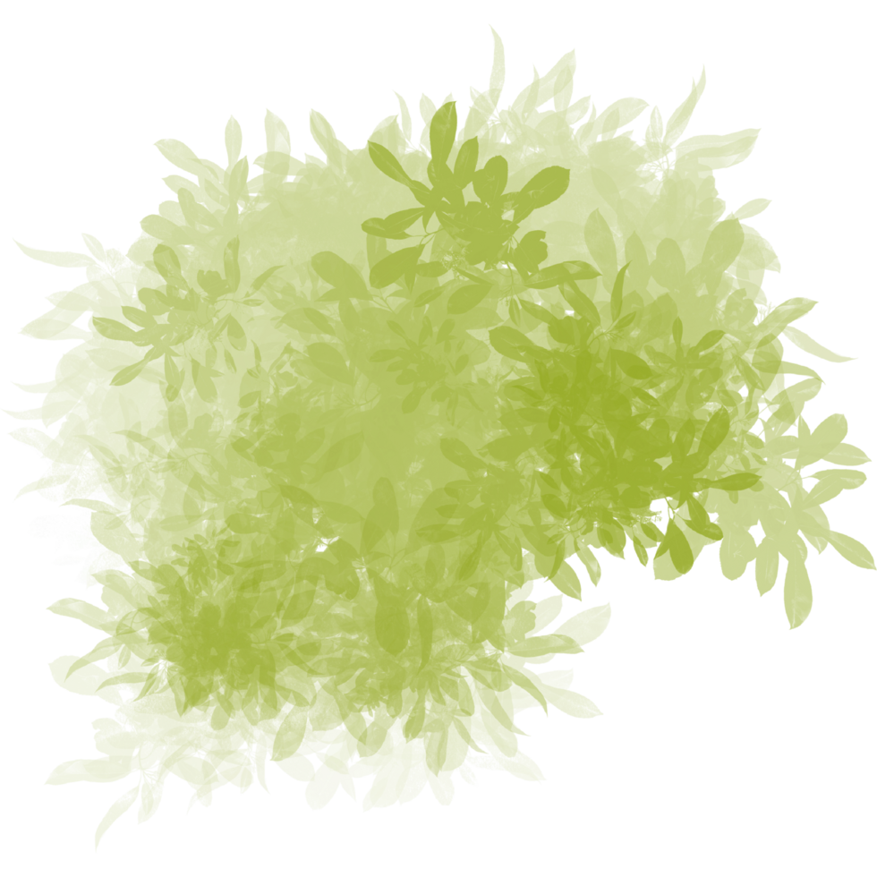 Abstract Green Foliage Texture png