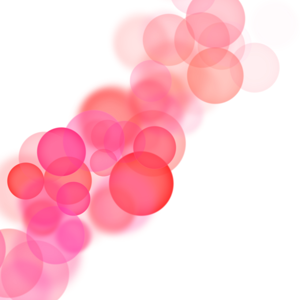 Bokeh Light Abstract Pink Bokeh png