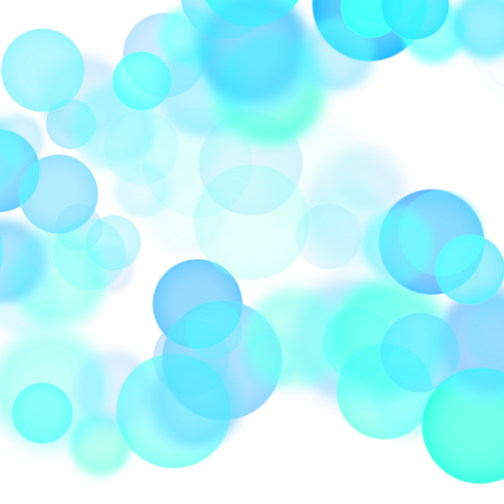 Bokeh Light Abstract Blue Bokeh Blurred Blue Light Pattern png