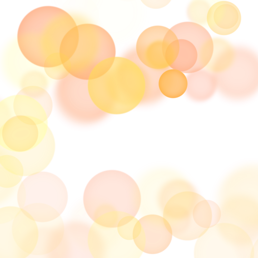 Bokeh Light Abstract Orange and Pink Bokeh png