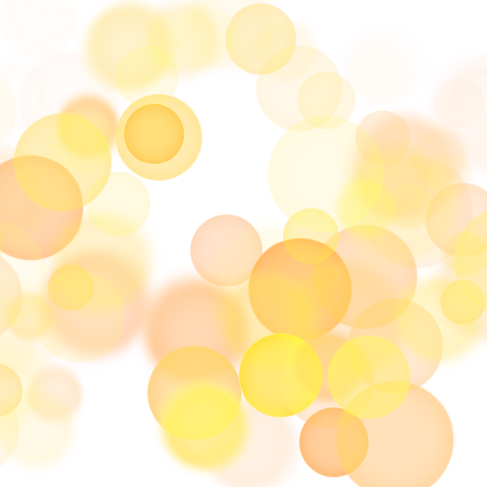 Bokeh Light Abstract Orange and Yellow Bokeh Radiant Orange and Yellow Bokeh Effect png