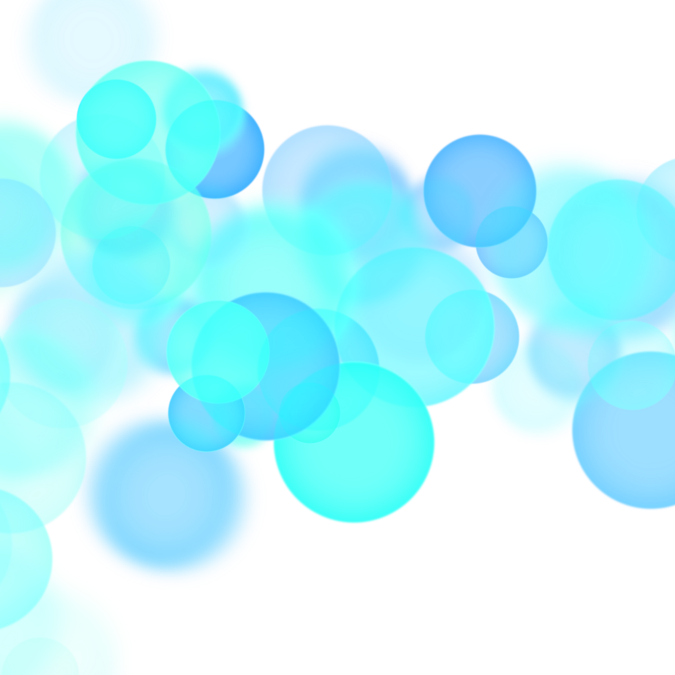 Bokeh Light Abstract Blue Bokeh Soft Blue Light Circles png