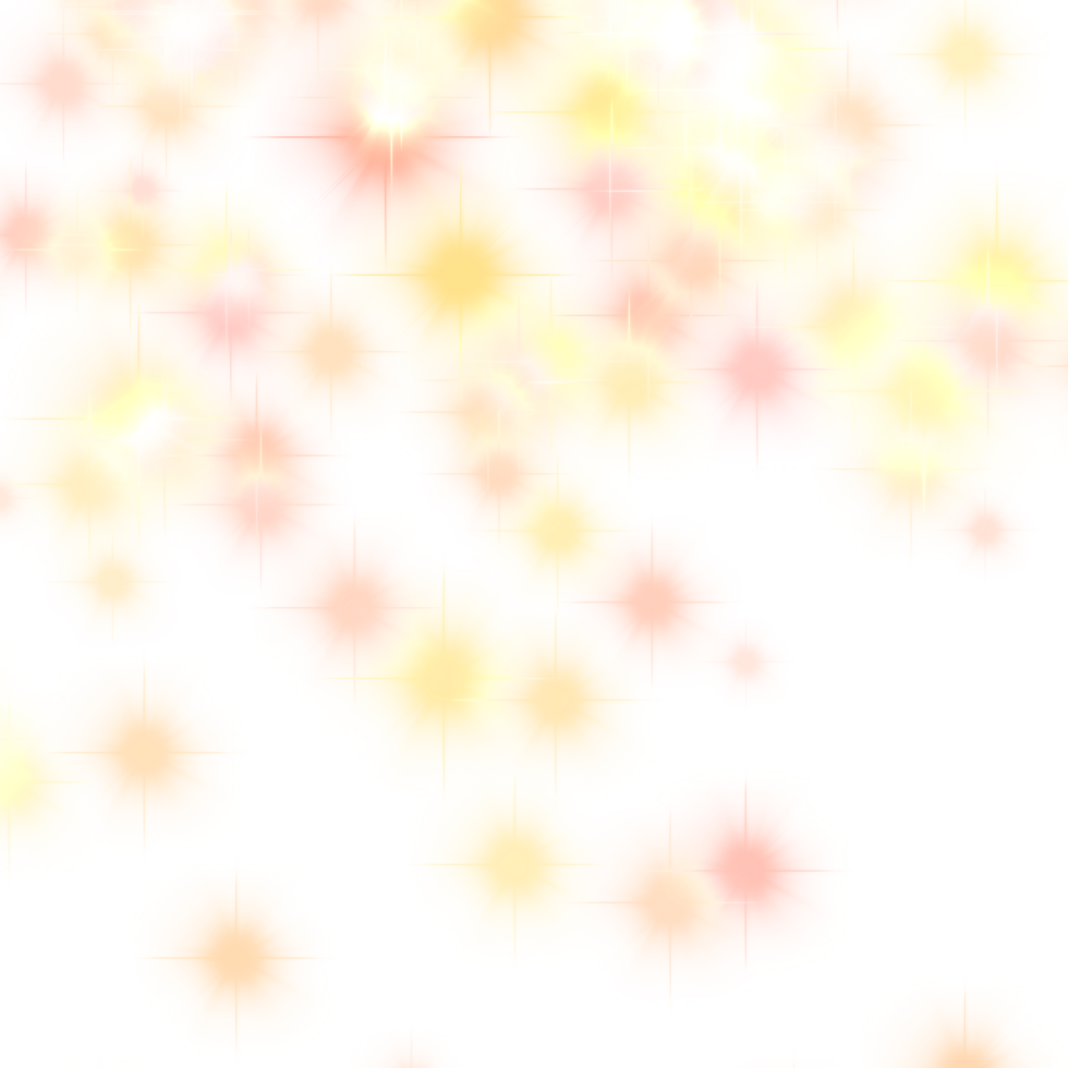 Star Light Shimmering Stars in Pastel Colors Softly Glowing Pastel Stars png