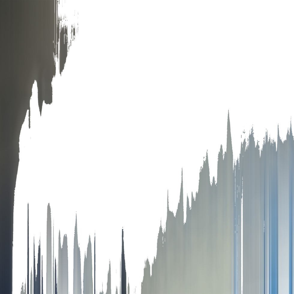 An Abstract Glitch Grunge Border Image png