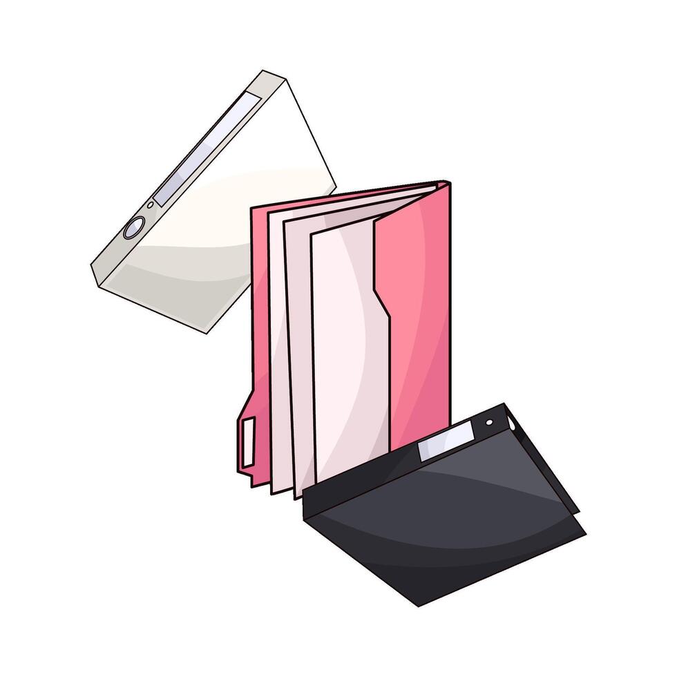 Work Organization Folder vector