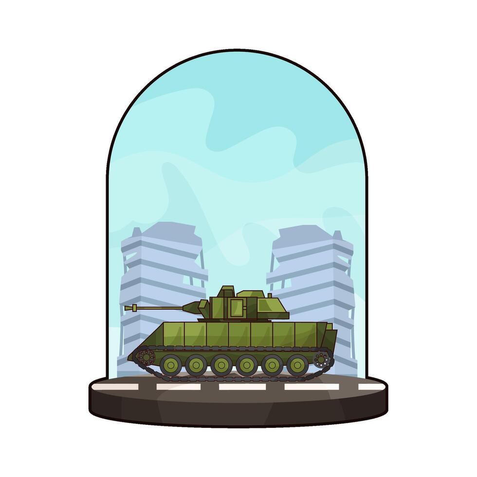 Classic Modern Tanks vector