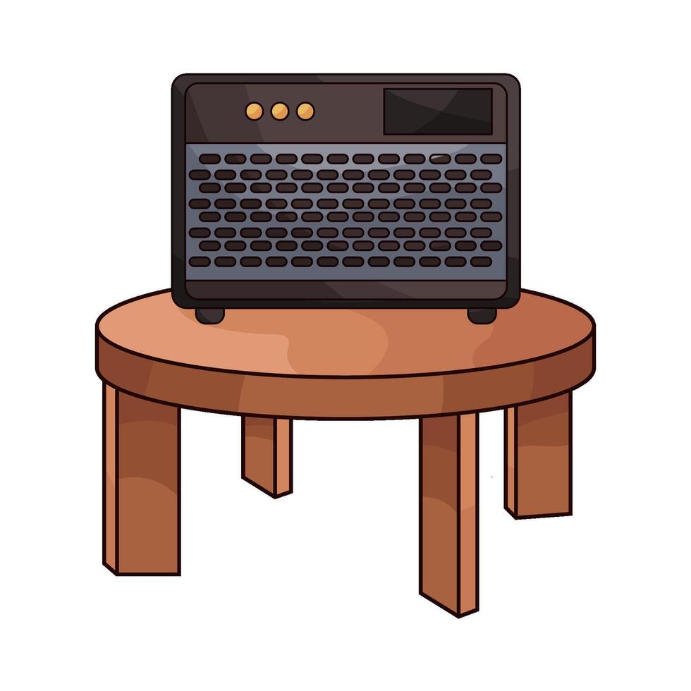 illustration of Portable Audio vector