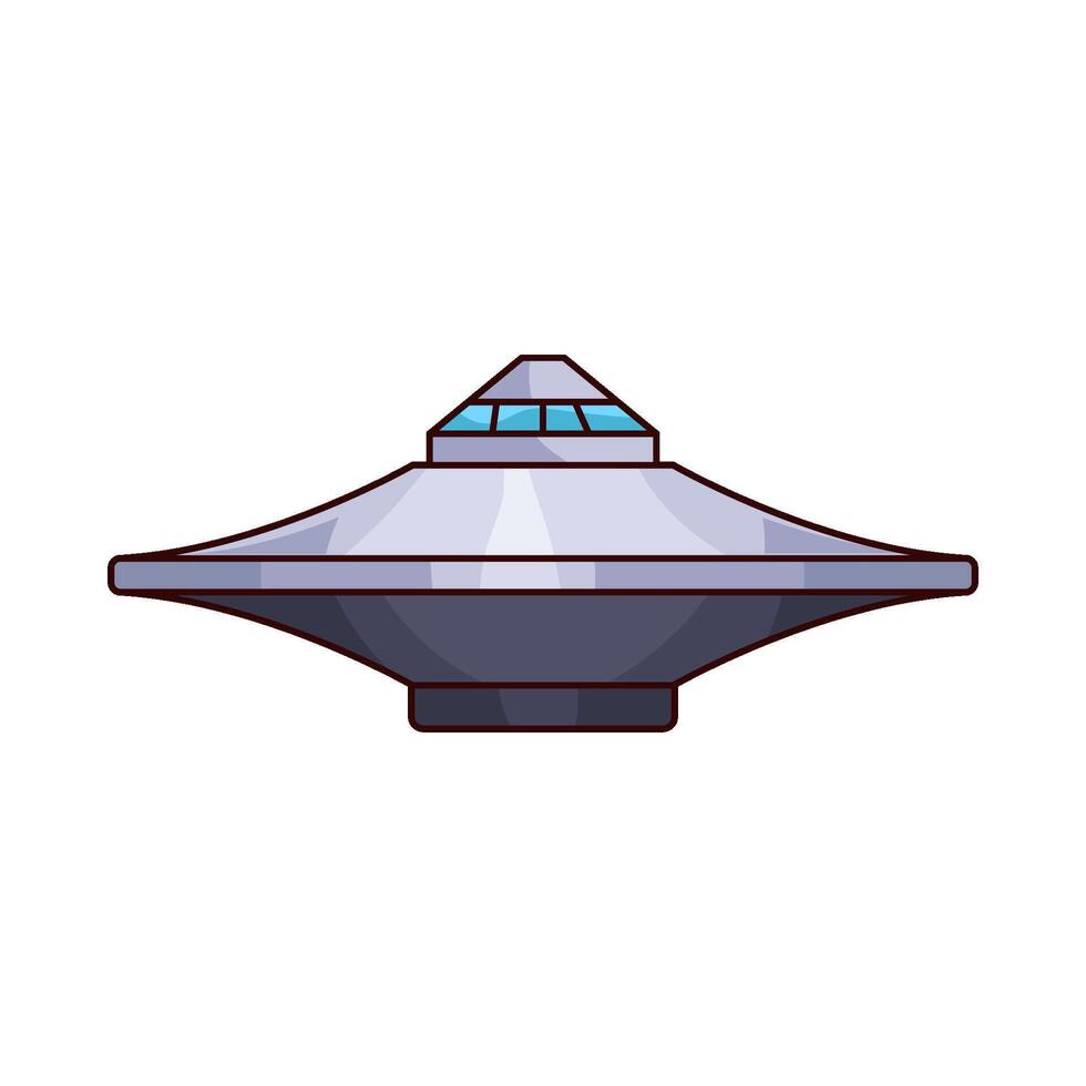 Mysterious UFO Sightings illustration vector