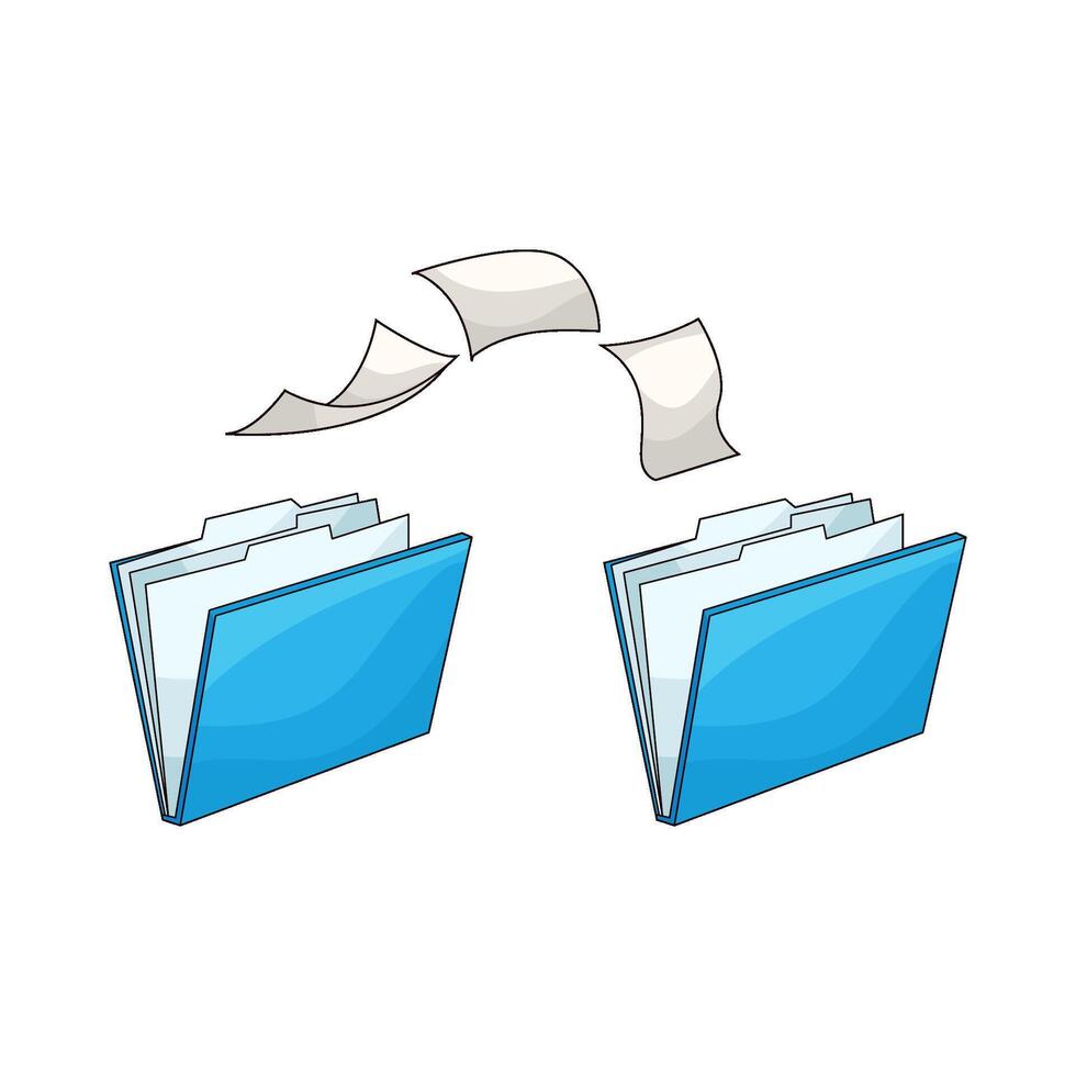 Archive Folder illustration vector
