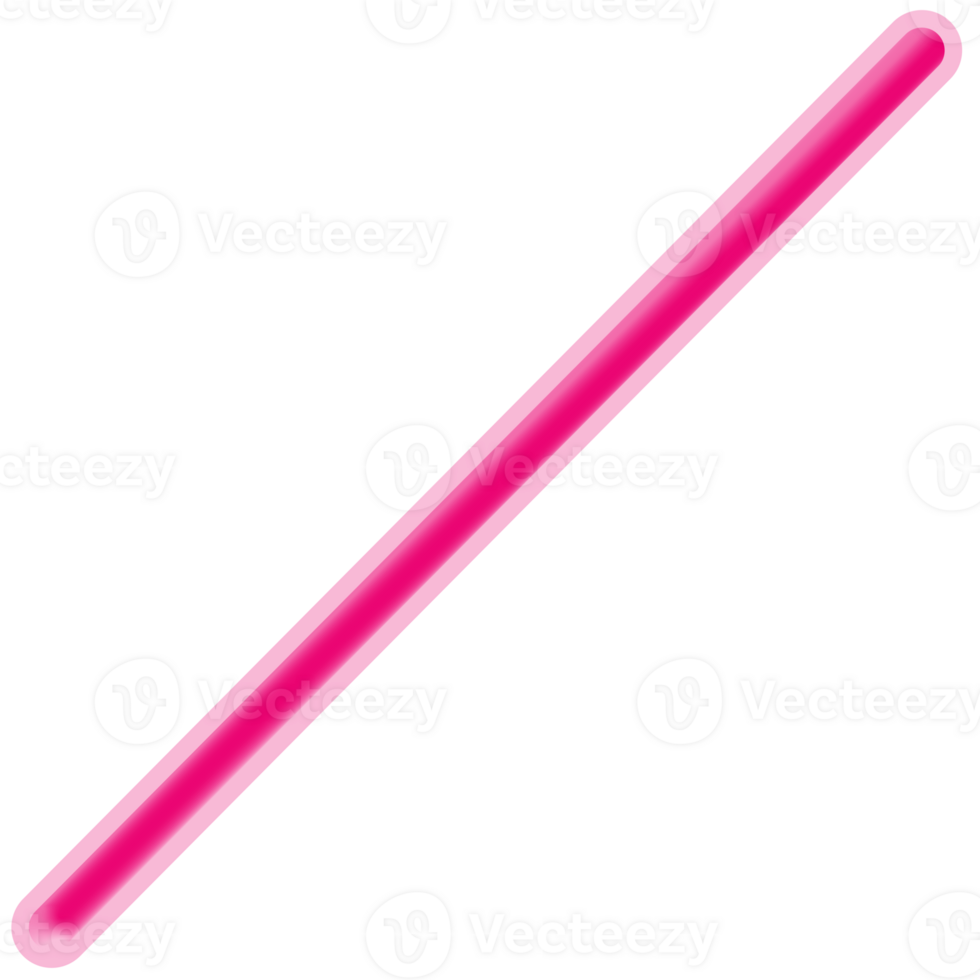 Pink Straight Line Sign for Decoration png