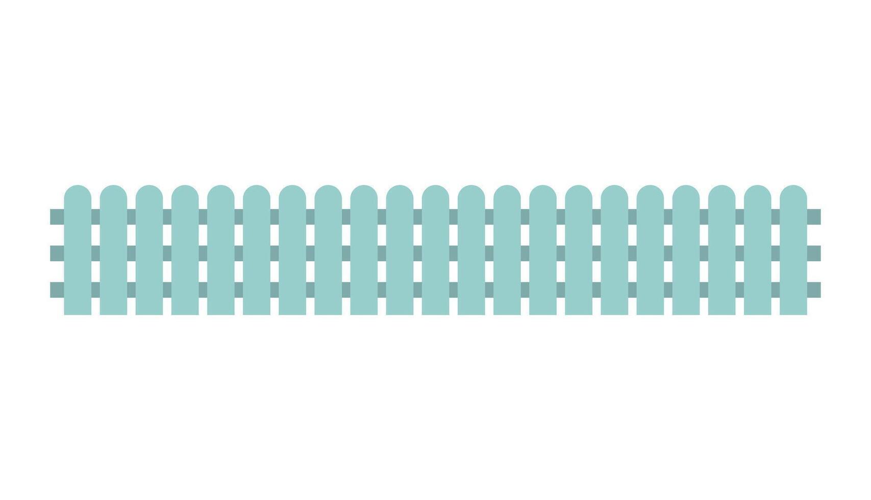 Cartoon Fence Icon vector