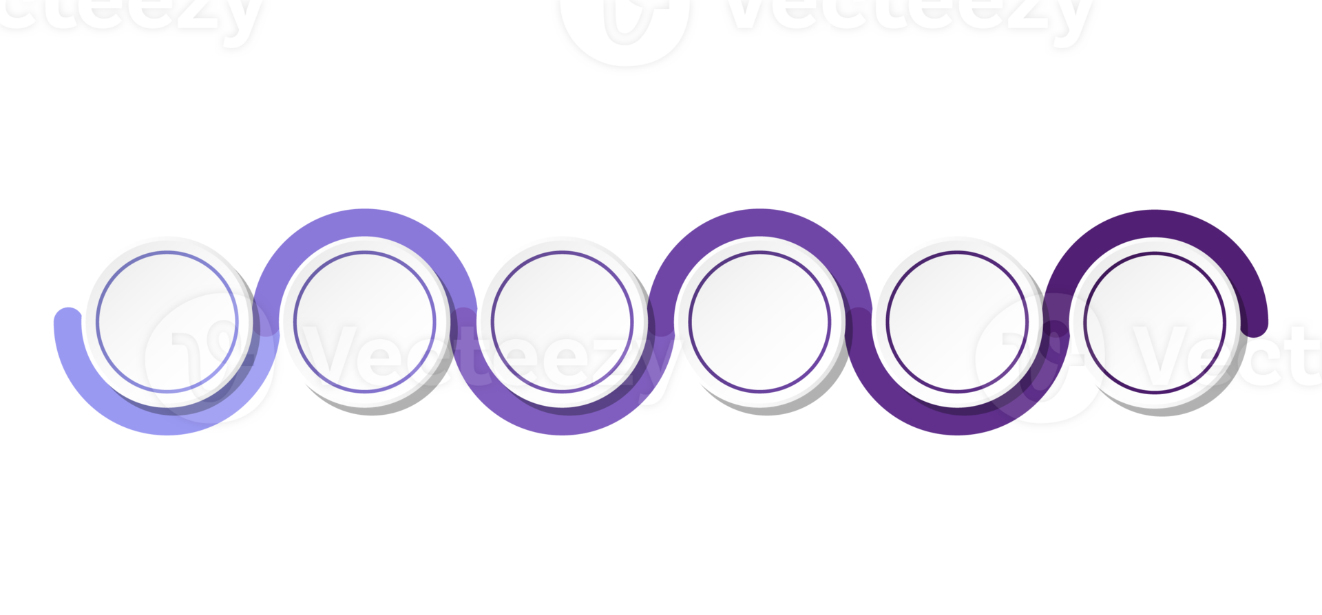 Infographic process design 6 options or steps. png