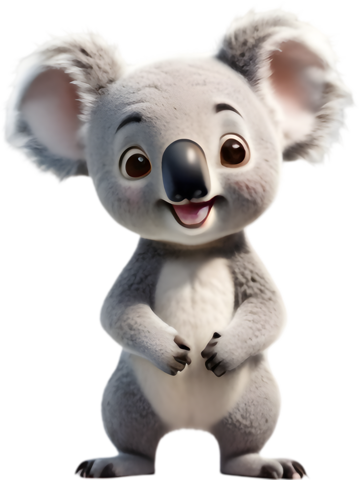 Endearing Koala Cartoon for Personalized Stationery . . png
