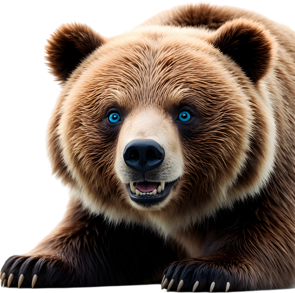 Grizzly Projects, Wildlife Bear Clipart. . png