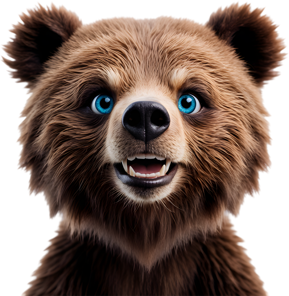 Wildlife Projects, Grizzly Bear Clipart. . png
