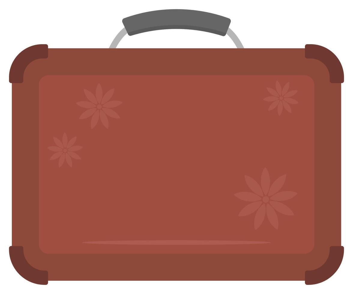 Businessman briefcase icon isolated on white background. vector