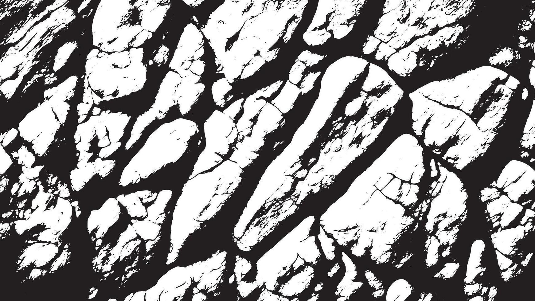 Aged Black Grunge Effect on a Bright White Surface for 4K Backgrounds vector