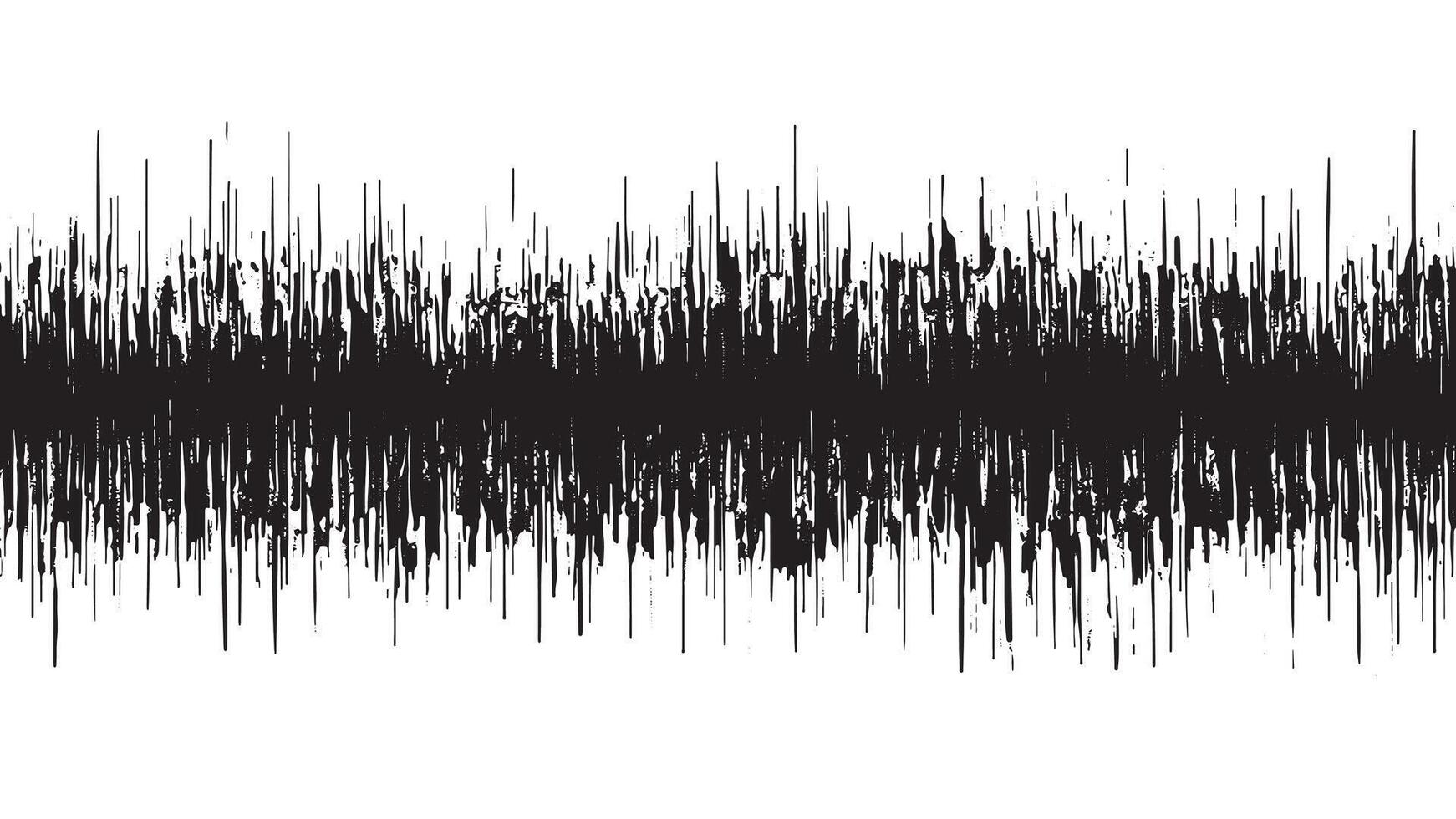 Black Noise Pattern on White Background for Texture and Overlay Design Elements. vector