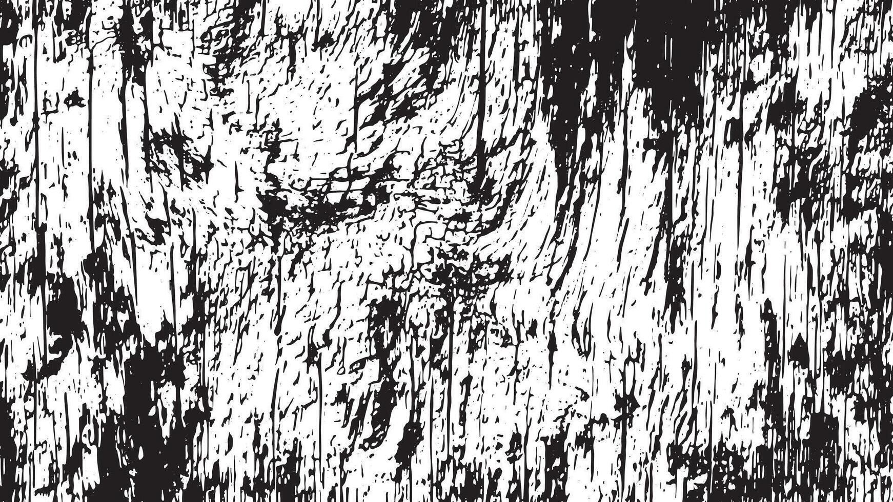 Decayed Grunge Distressed Abstract Texture Monochrome Overlay for Dark Backgrounds and Overlays vector