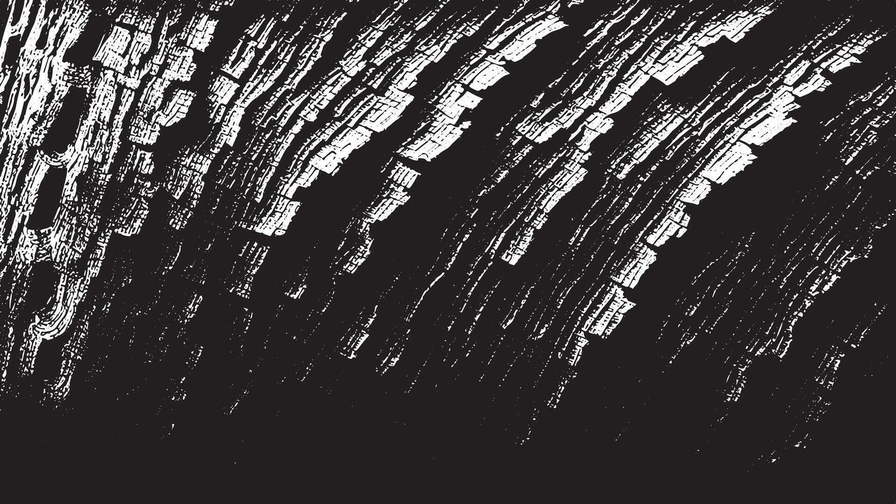 Sharp Black Texture on White Canvas Monochrome Background and Overlay vector