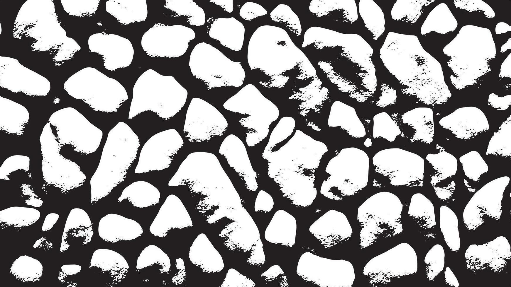 Scratched Black and White Overlay with Distressed Monochrome Finish vector