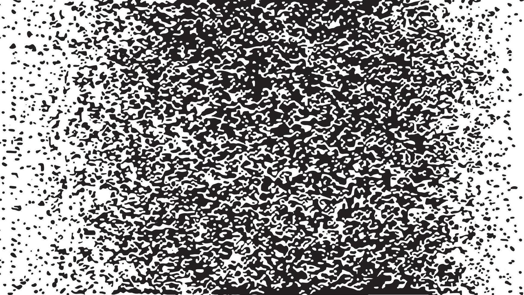 Black Noise Texture on Crisp White Background for Overlay and Background Uses. vector