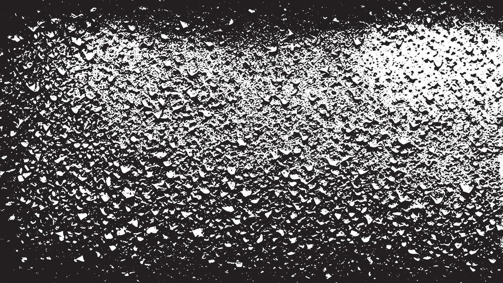 Black Distressed Grunge Texture on White Background with Subtle Noise Overlay for Monochrome Backgrounds. vector