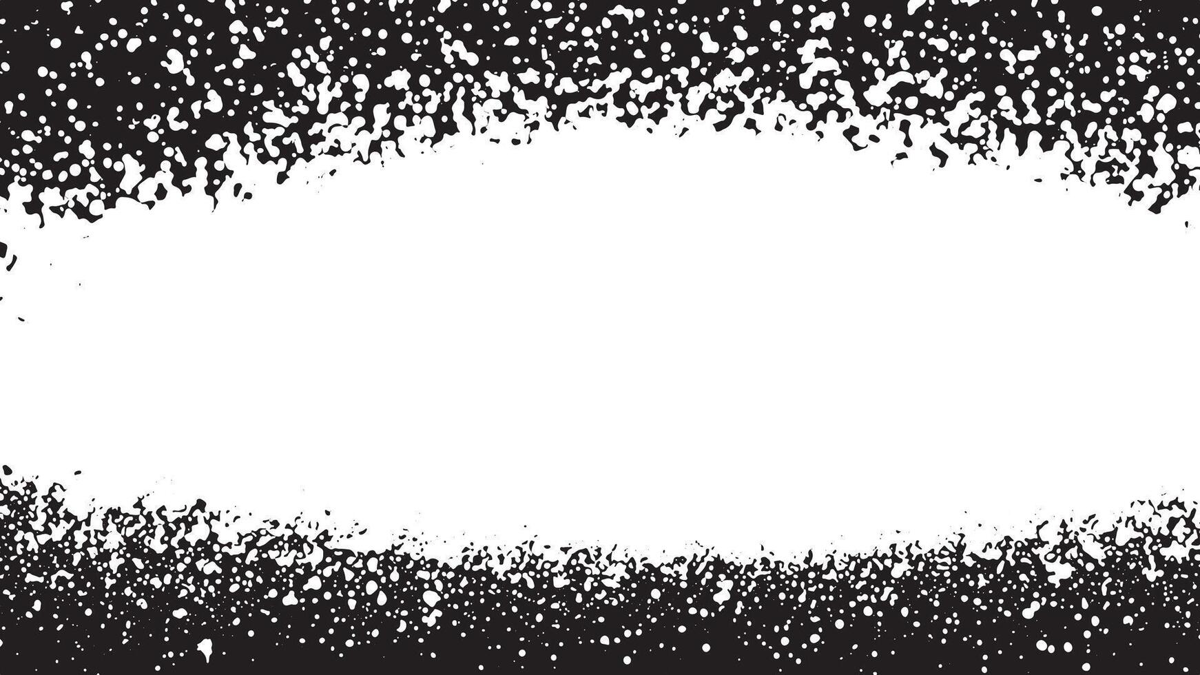 Rugged Black Grunge Texture Distressed Overlay for White Background Designs vector
