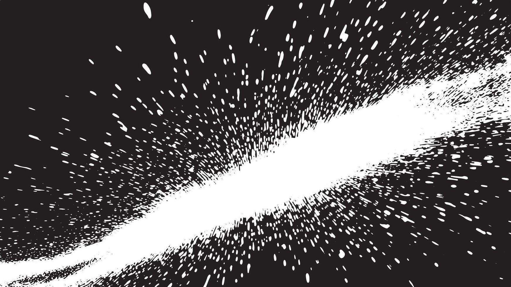 Heavy Black Distressed Texture Gritty and Grunge Design for Monochrome Overlays vector