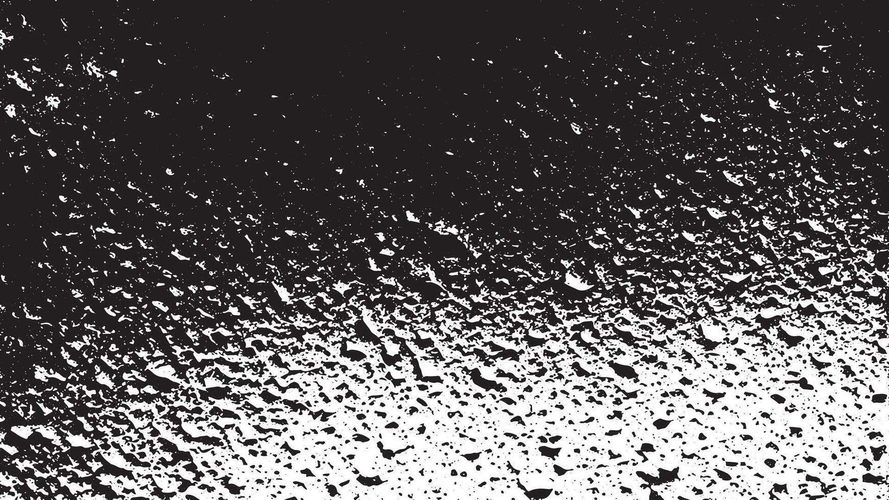 Monochrome Distressed Grunge Texture with Black Noise Overlay on a White Background for Subtle Backgrounds. vector