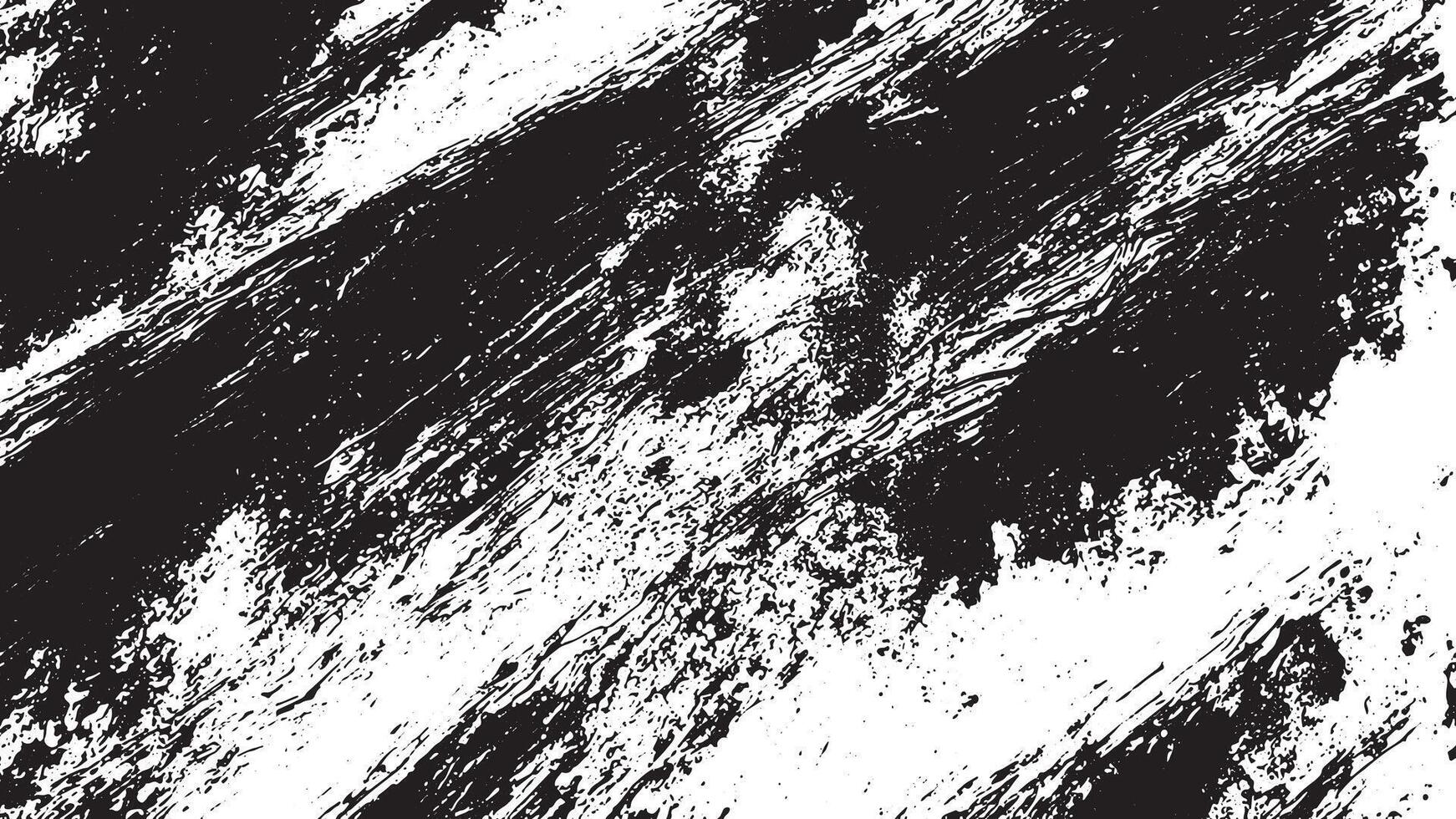 Distressed Black Texture with Grunge Patterns on White Canvas for Background and Overlay Use vector