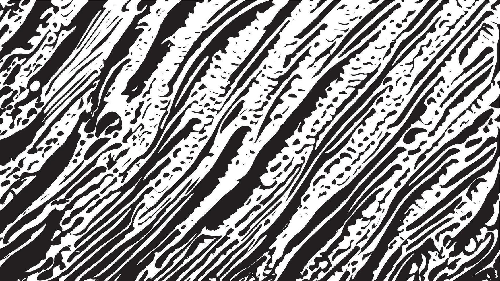 Intense Black Overlay on Pristine White Canvas Monochrome Texture and 4K Background vector
