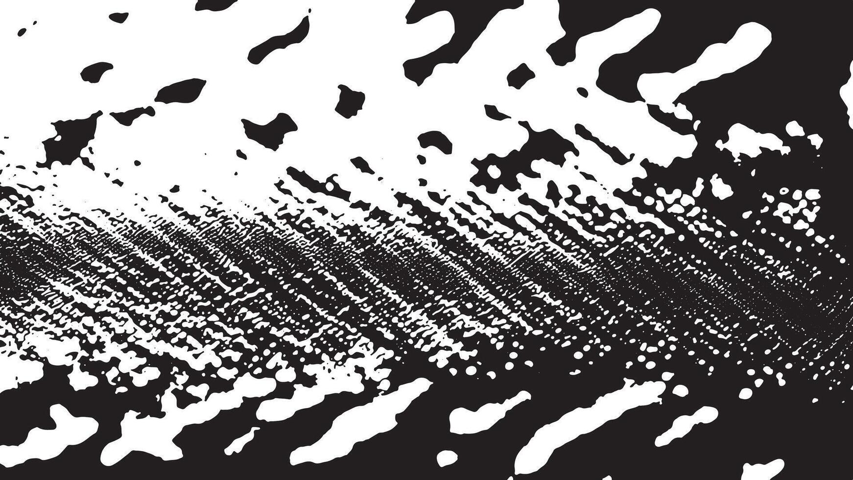 Dirty Black Grunge Overlay with White Background for Sharp 4K Backgrounds vector